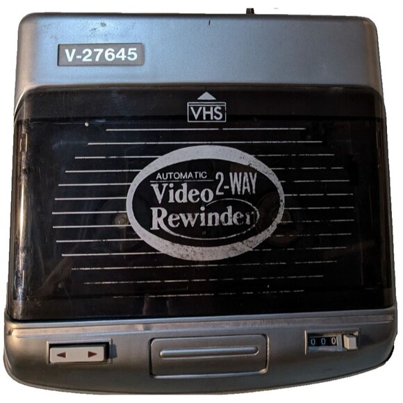 Kinyo VHS Rewinder Automatic 2-Way Video Tape WITH Fast Forward & Rewind V-27645 - Picture 1 of 3